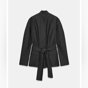 Zara ZW Collection Kimono Wool Blend Blazer NWT Size L